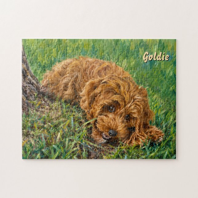 Quebra-cabeça Goldie Doodle (Horizontal)