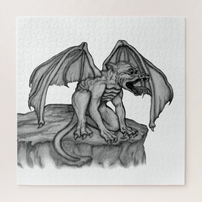 Quebra-cabeça Golem Gargoyle (Vertical)
