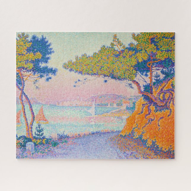 Quebra-cabeça Golfe Juan | Paul Signac | (Horizontal)