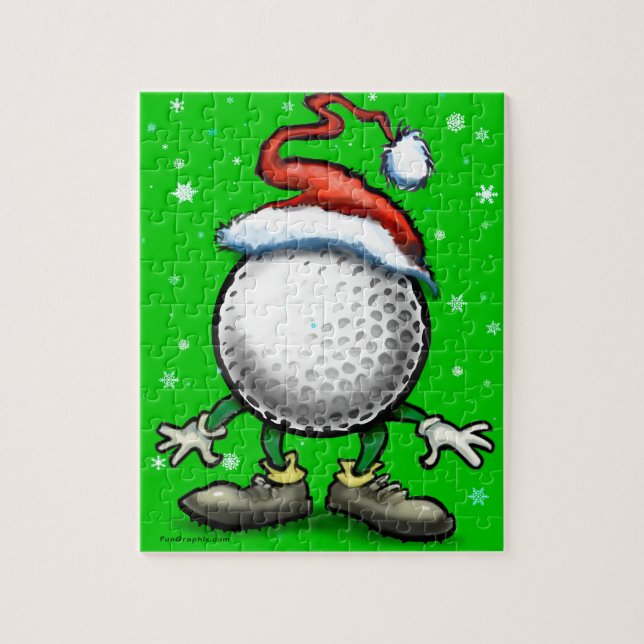 Quebra-cabeça Golfe Natal (Vertical)