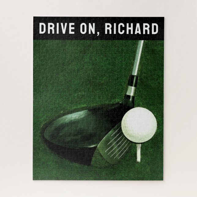 Quebra-cabeça Golfe Personalizado (Vertical)