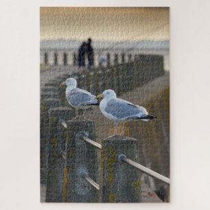 Quebra-cabeça Golpes no Promenade em Silloth, Cumbria