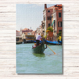Quebra-cabeça Gondola Em Veneza Itália