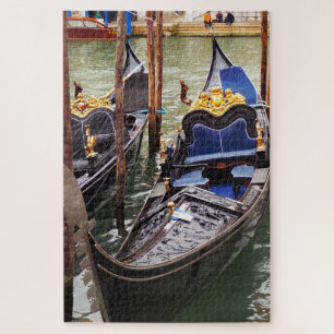 Quebra-cabeça gondolas veneziana
