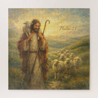 Quebra-cabeça Good Shepherd Jesus Wall Decor