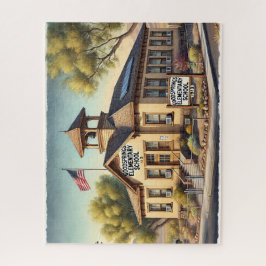 Quebra-cabeça Goodsprings Elementary Historic Schoohouse 1913 NV