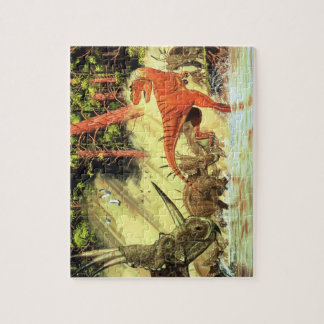 Quebra-cabeça Gorgosaur Styracosaur Gregory Paul