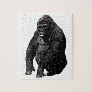 Quebra-cabeça Gorilla Pop Art