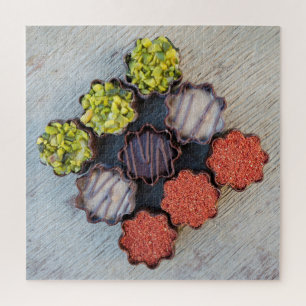 Quebra-cabeça Gourmet Chocolates Jigsaw