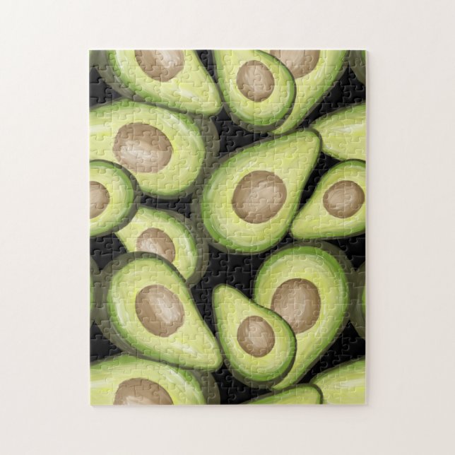Quebra-cabeça Gourmet Fresco Vegan Avacados (Vertical)