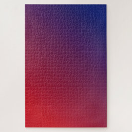 Quebra-cabeça Gradiente Azul Escuro Vermelho a Escuro