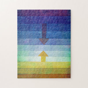 Quebra-cabeça Gradiente com Seta, Paul Klee