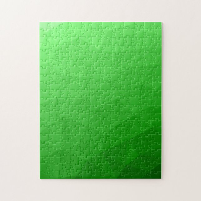 Quebra-cabeça Gradiente verde padrão de malha geométrica Triângu (Vertical)