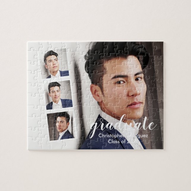 Quebra-cabeça Graduação de Foto Moderna 4 (Horizontal)