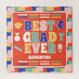 Quebra-cabeça Graduação Vermelhos do Melhor Formando