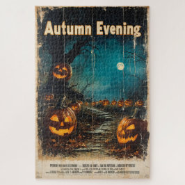 Quebra-cabeça Gráfico de Halloween - Sazonal dos anos 60 inspira