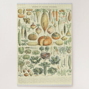 Quebra-cabeça Gráfico de Identificação de Vegetais