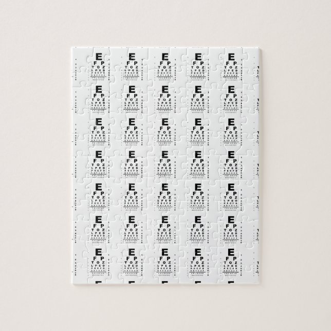 Quebra-cabeça Gráfico de Teste de Olho (Vertical)