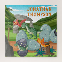 Gráfico profissional Monograma Verde Jurássico