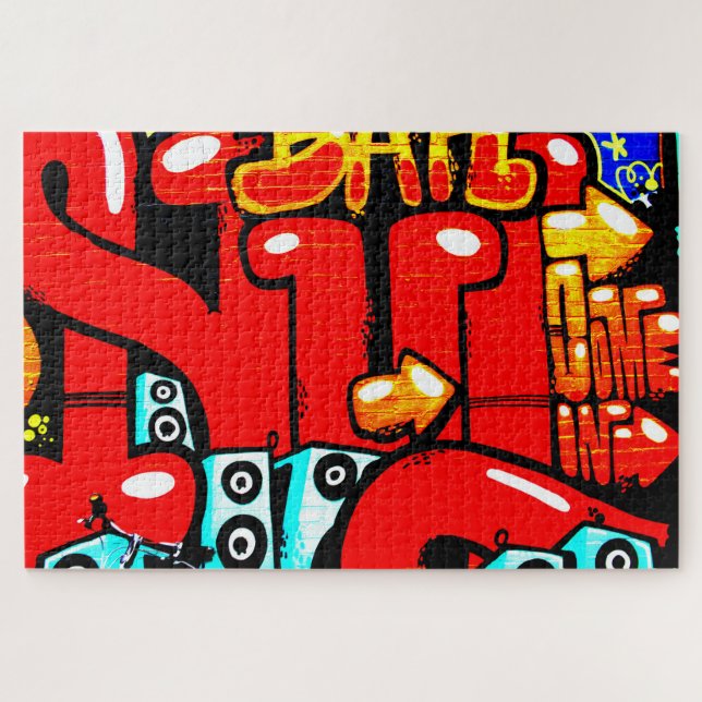 Quebra-cabeça Grafite 19 jpcna 20x30 1014pc (Horizontal)