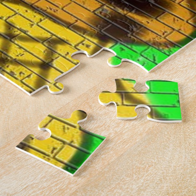 Quebra-cabeça Grafite de Abelhas de Cabelo Negro (Lateral)