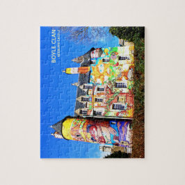 Quebra-cabeça Grafite Kelburn Castle Scotland Boyle Clan Quebra-