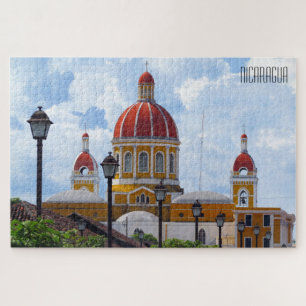 Quebra-cabeça granada cathedral nicaragua jigsaw puzzle