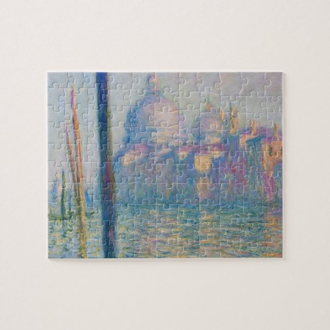 Quebra-cabeça Grand Canal Monet Venice Italy Classic Painting (Horizontal)