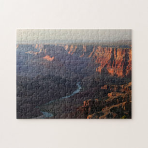 Quebra-cabeça Grand Canyon e Rio Colorado na arizona