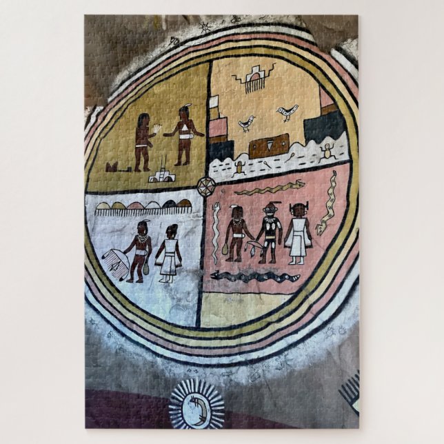 Quebra-cabeça Grand Canyon National Park Watchtower Mural (Vertical)