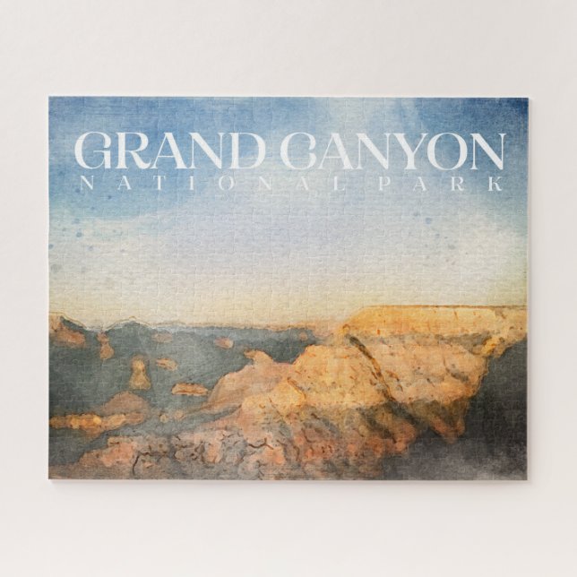 Quebra-cabeça Grand Canyon Quebra-cabeça, National Park Jigsee Q (Horizontal)