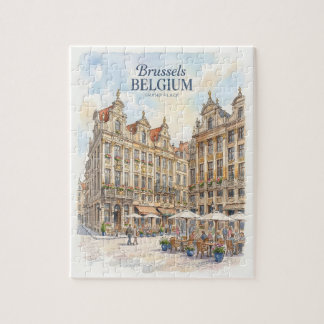 Quebra-cabeça Grand Place Histórico de Bruxelas