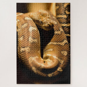 Quebra-cabeça Grande cobra selvagem