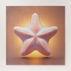 Quebra-cabeça Grande Estrela-do-Mar Rosa