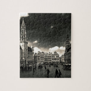 Quebra-cabeça Grande-Lugar, Bruxelas, Bélgica