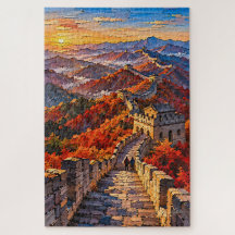 Grande Muralha no Fogo de Outono