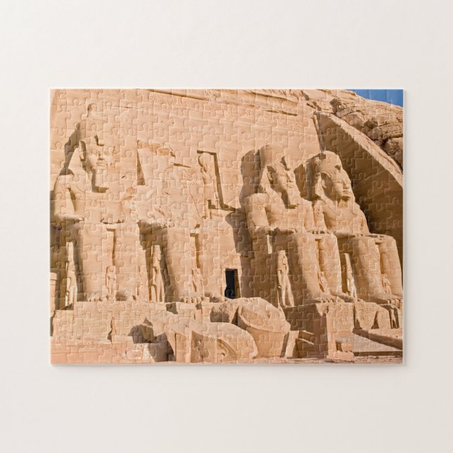 Quebra-cabeça Grande Templo de Abu Simbel - Ramsés II - Egito (Horizontal)