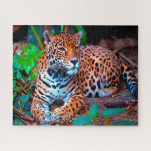 Quebra-cabeça Grandes Felinos Jaguar.