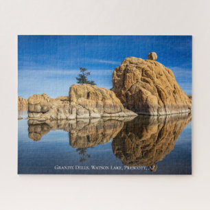 Quebra-cabeça Granite Dells do Lago Watson, Prescott, Arizona