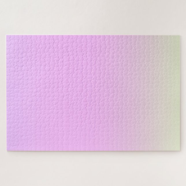 Quebra-cabeça Granulação do arco-íris colorida moderna (Horizontal)