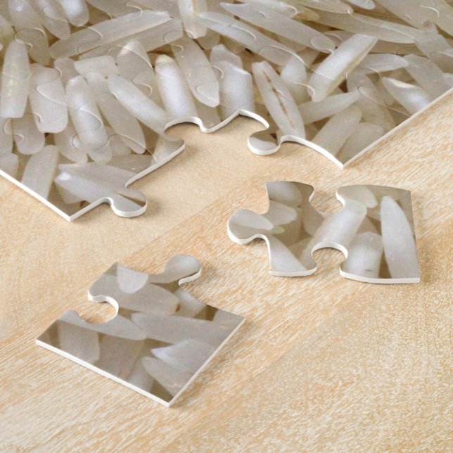 Quebra-cabeça Grãos de arroz Comida Fotografia Engraçada (Lateral)