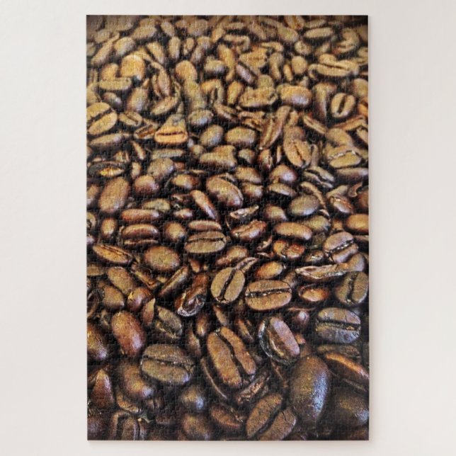 Quebra-cabeça grãos de café (Vertical)