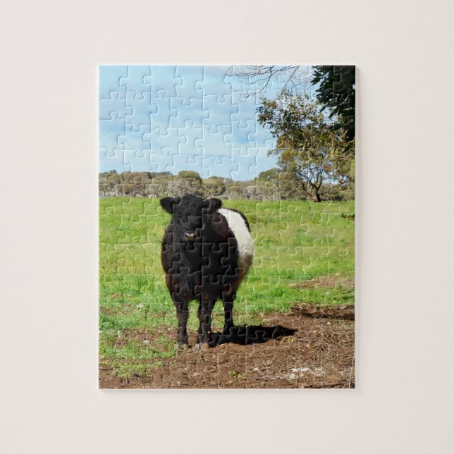 Quebra-cabeça Grávida Abaixo da Vaca Galloway, (Vertical)