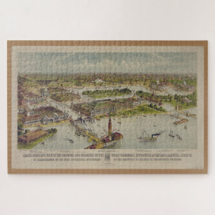 Quebra-cabeça Great Columbian Exposition at Chicago, 1892-1893