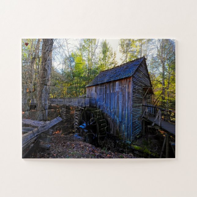 Quebra-cabeça Great Smoky Mountain Tennessee Jigsaw Puzzle (Horizontal)