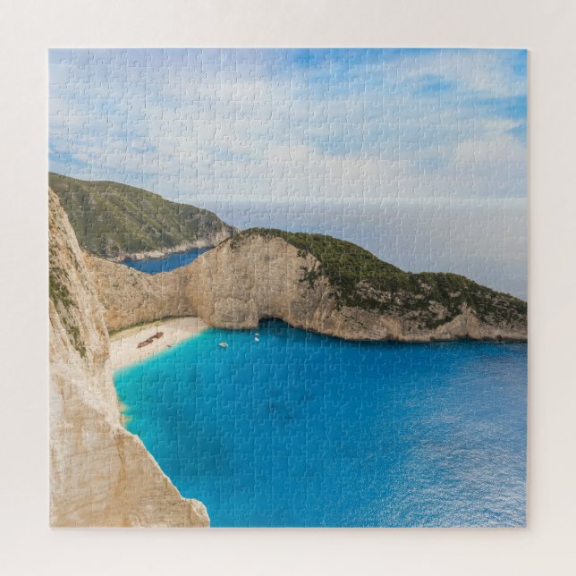 Quebra-cabeça Grécia de praia Navagio (Vertical)