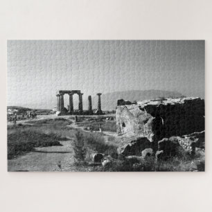 Quebra-cabeça Grécia de Vintage Templo Apollo