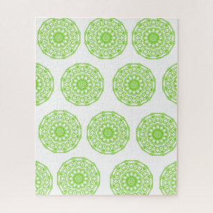 Quebra-cabeça Green Mandala