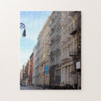 Greene Street Cast Iron Architecture Soho New York