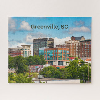Quebra-cabeça Greenville, Carolina do Sul, Edifícios Centros
